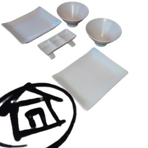 Japanese sushi set seating for two